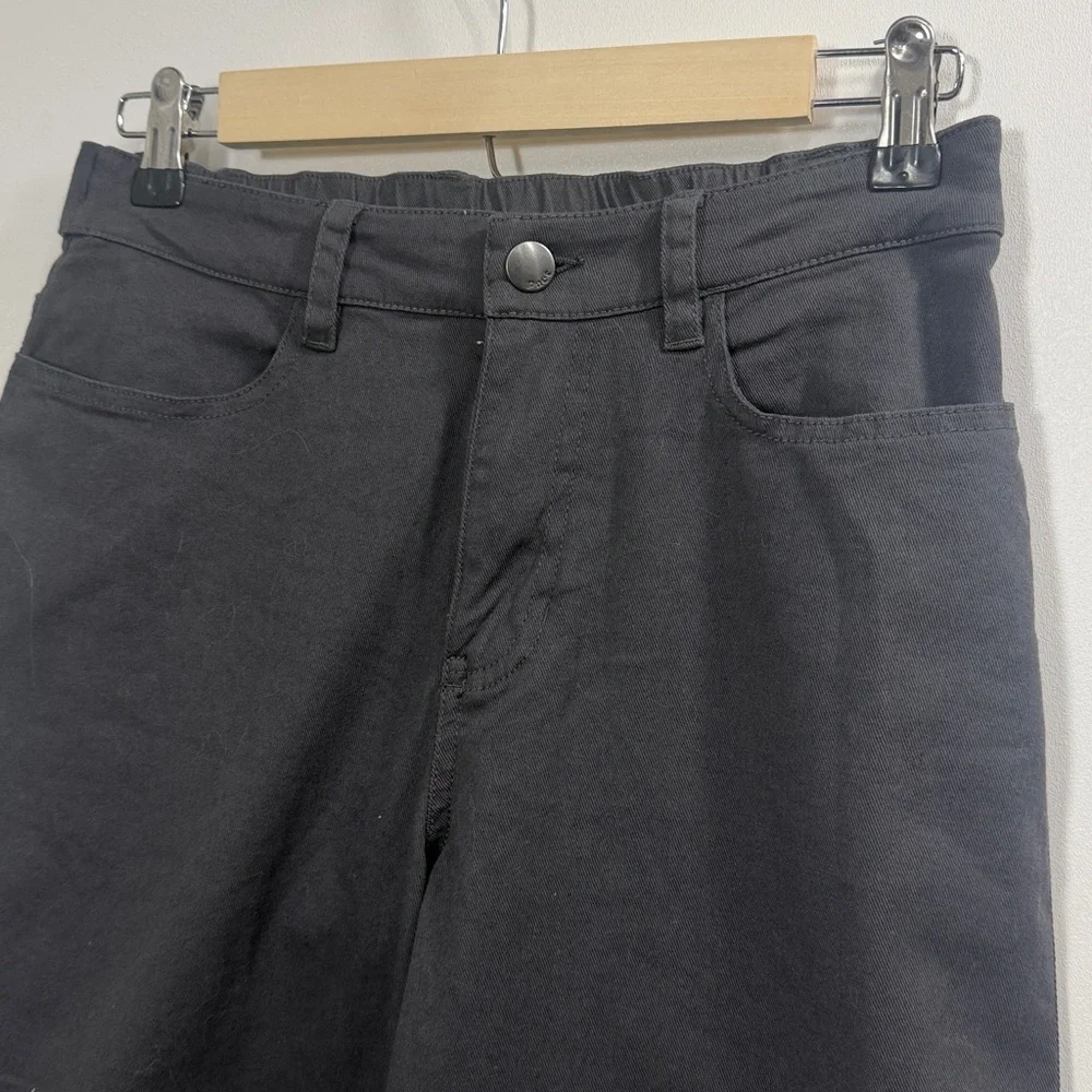 Pact Women’s Charcoal Gray Wide leg organic cotton pants size small - Picture 2 of 10